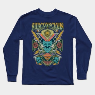 Subconscious Psychedelic Artwork Long Sleeve T-Shirt